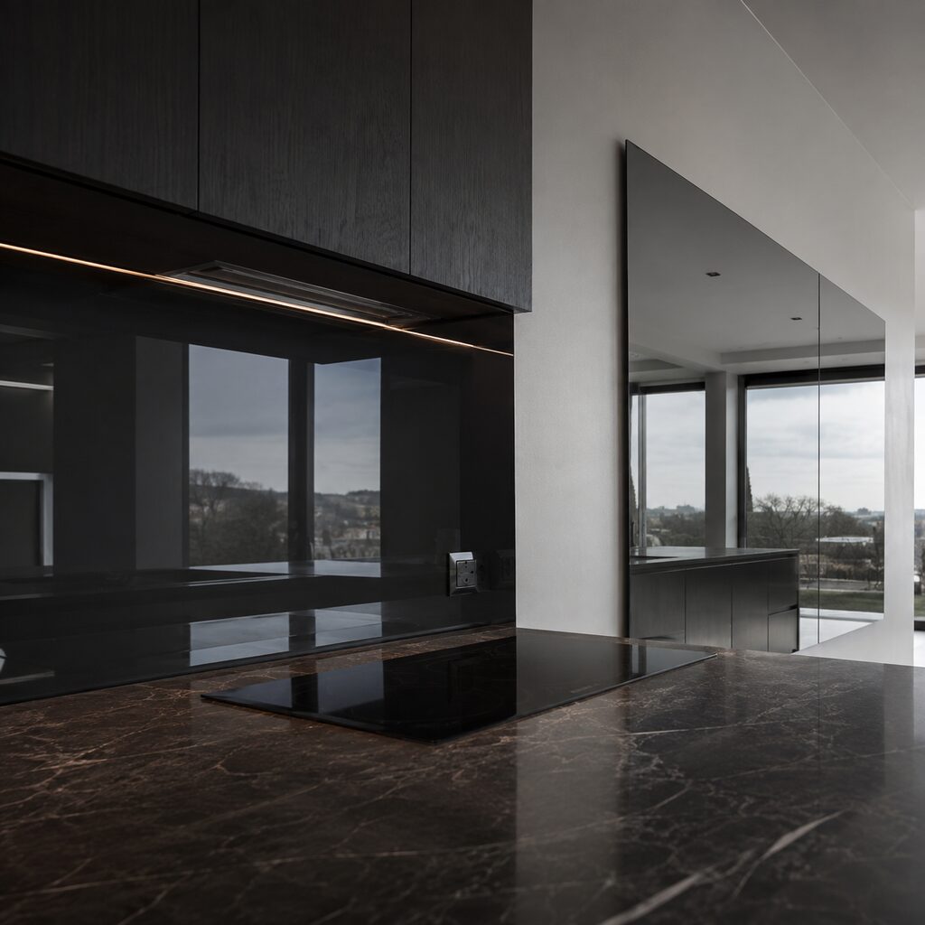 Mirrors & Glass Backsplashes